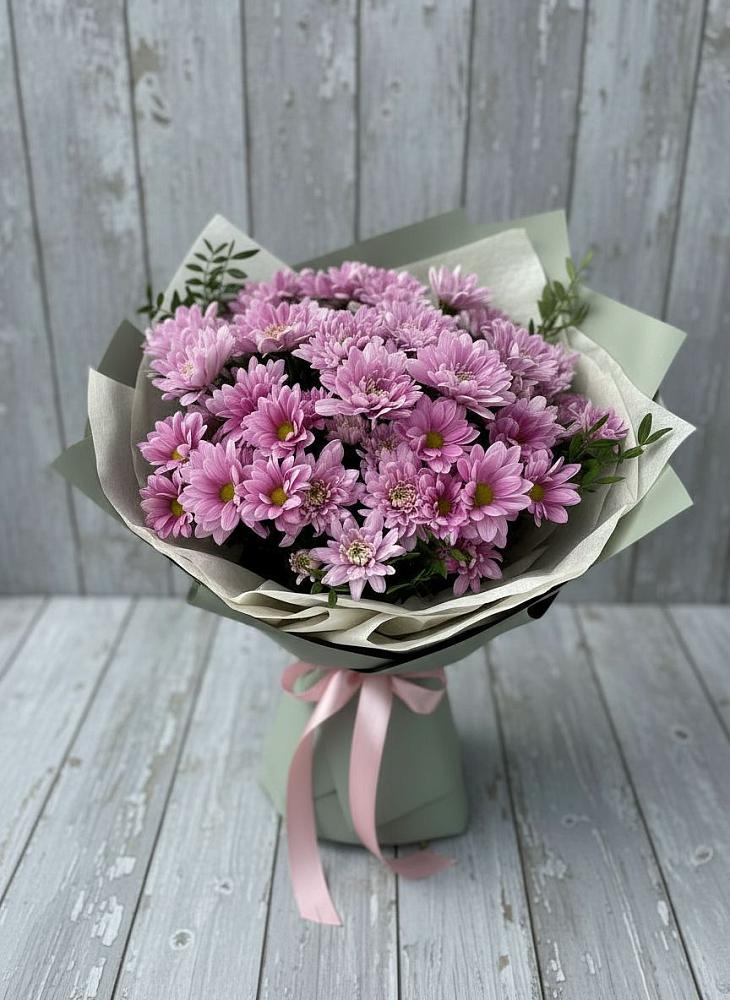 Букет цветов из: Хризантемы в Плавске