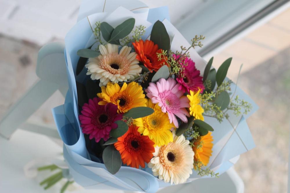 Букет цветов из: Герберы в Плавске