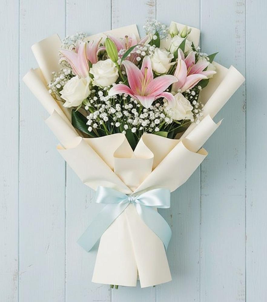 Букет цветов из: Лилии в Плавске