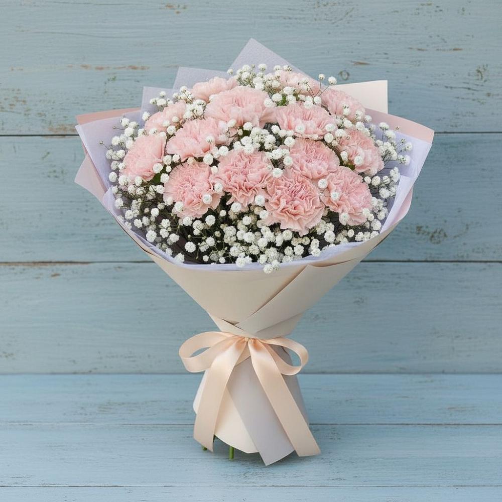 Букет цветов из: Гвоздики в Плавске