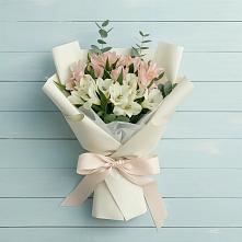 Букет цветов из:  Альстромерии #REPLACE_PRED# Плавске
