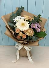 Букет цветов из:  Герберы и Хризантемы в Плавске