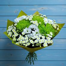 Букет цветов из:  Хризантемы #REPLACE_PRED# Плавске