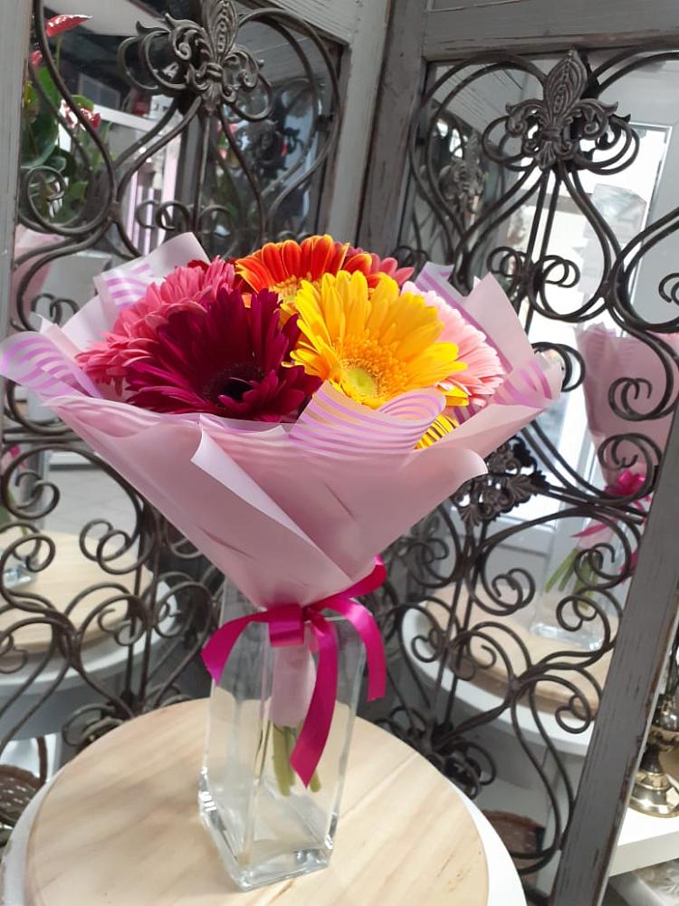 Букет цветов из: Герберы в Плавске