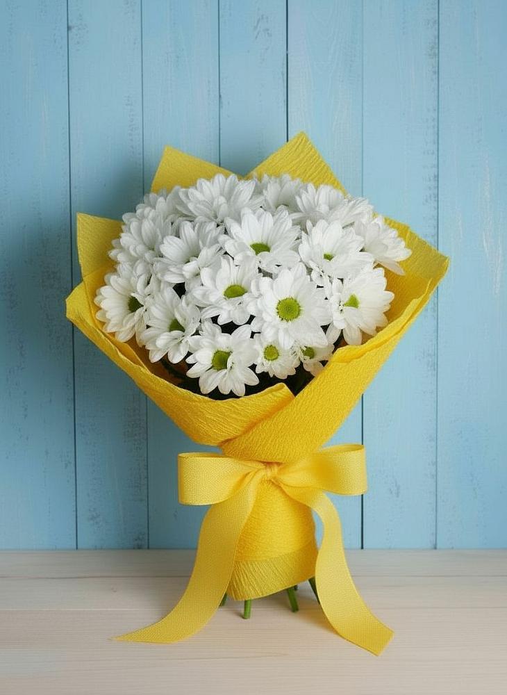 Букет цветов из: Хризантемы в Плавске