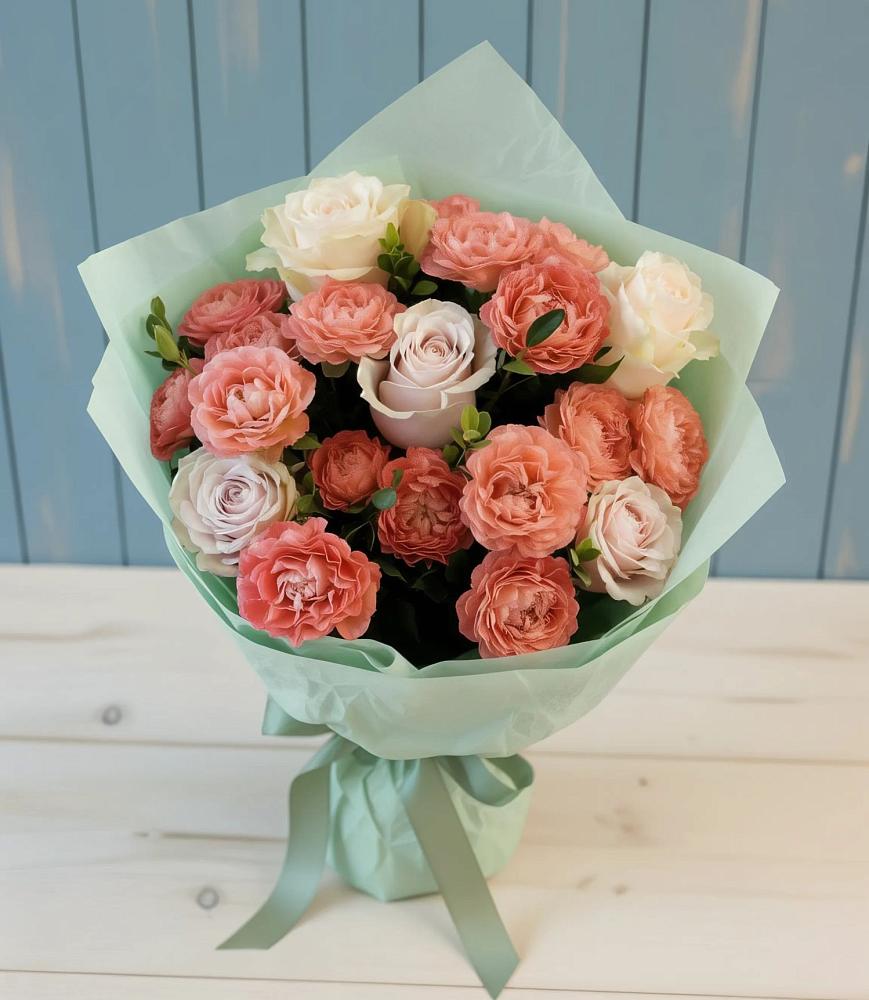 Букет цветов из: Розы в Плавске