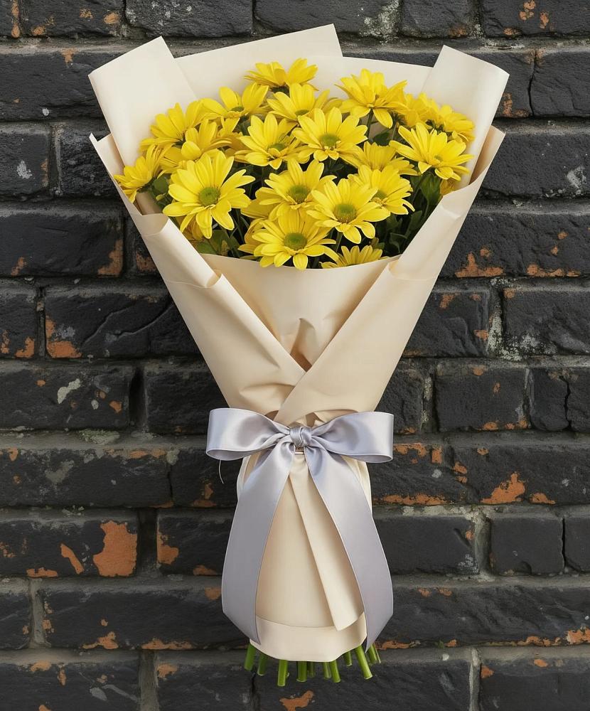 Букет цветов из: Хризантемы в Плавске