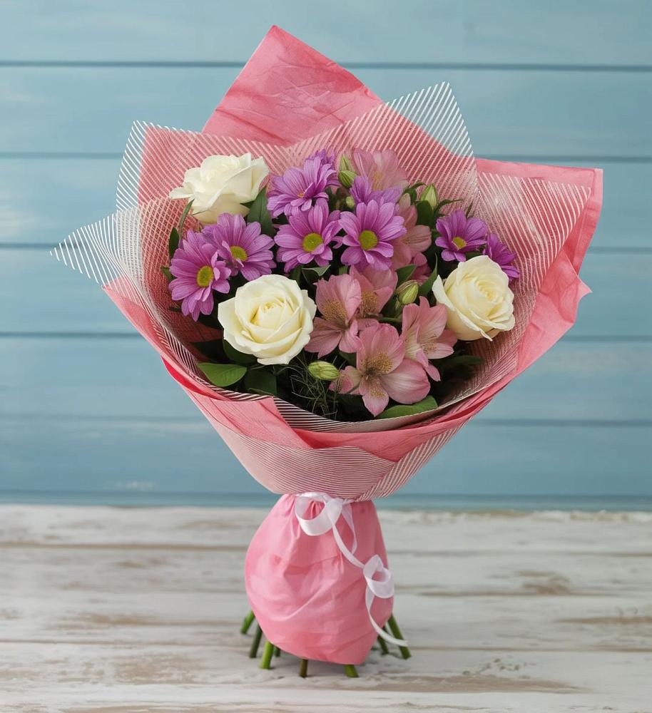 Букет цветов из: Герберы в Плавске