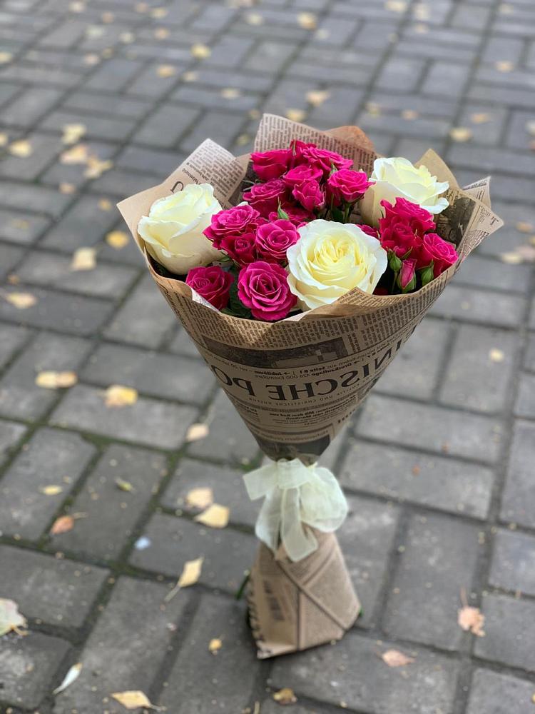 Букет цветов из: Розы в Плавске