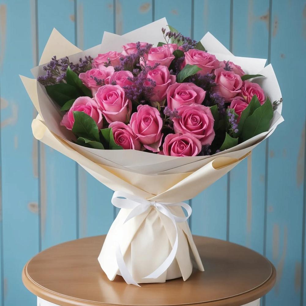 Букет цветов из: Розы в Плавске